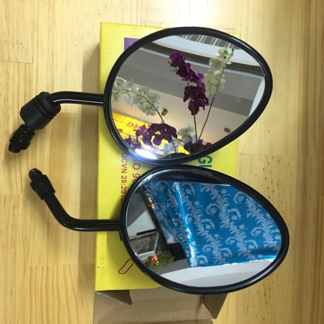 Cặp Kính tai mèo  hộp K SOURCE cho các loại xe máy