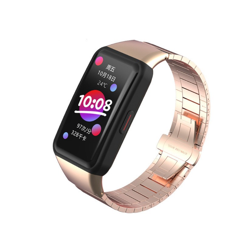 Dây Đeo Inox Cho Đồng Hồ Thông Minh Huawei Honor Band 6