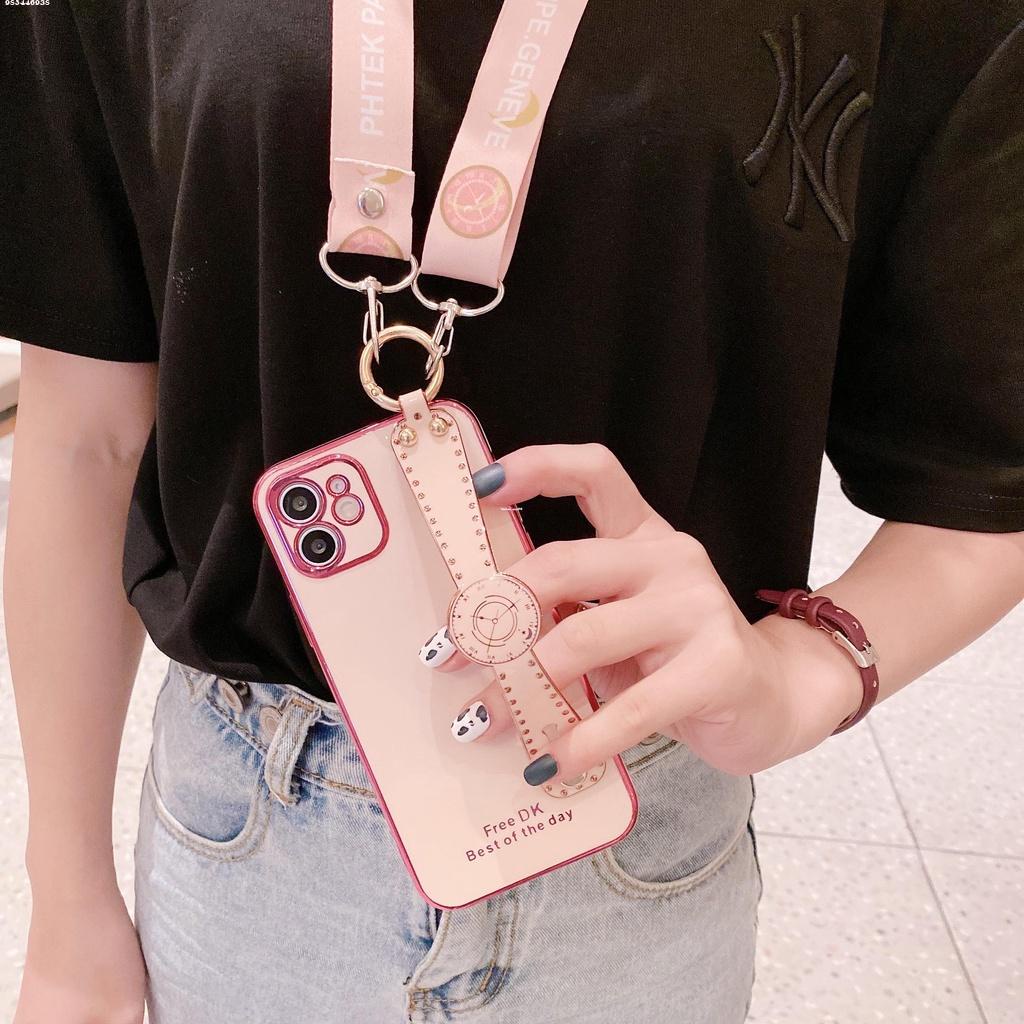 Ốp Điện Thoại Có Dây Đeo Thời Trang Cho OPPO Reno 6Z 6 5 5F 4 2F 2 Pro 5G A16 A54 A74 5G A15S A15 A95 A93 A92