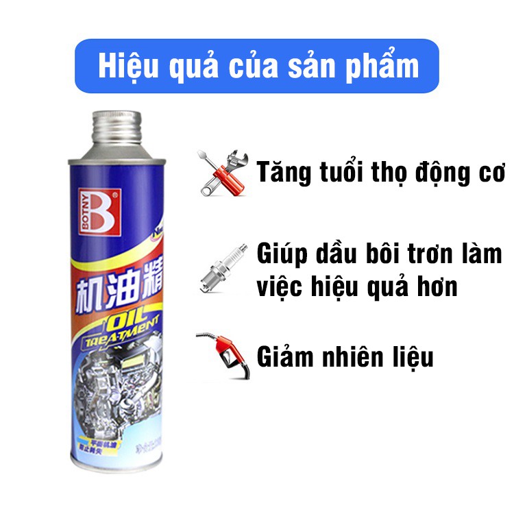 Dung dịch phụ gia dầu nhớt Botny B-1759 tăng tuổi thọ động cơ, giảm nhiên liệu trọng lượng 230g