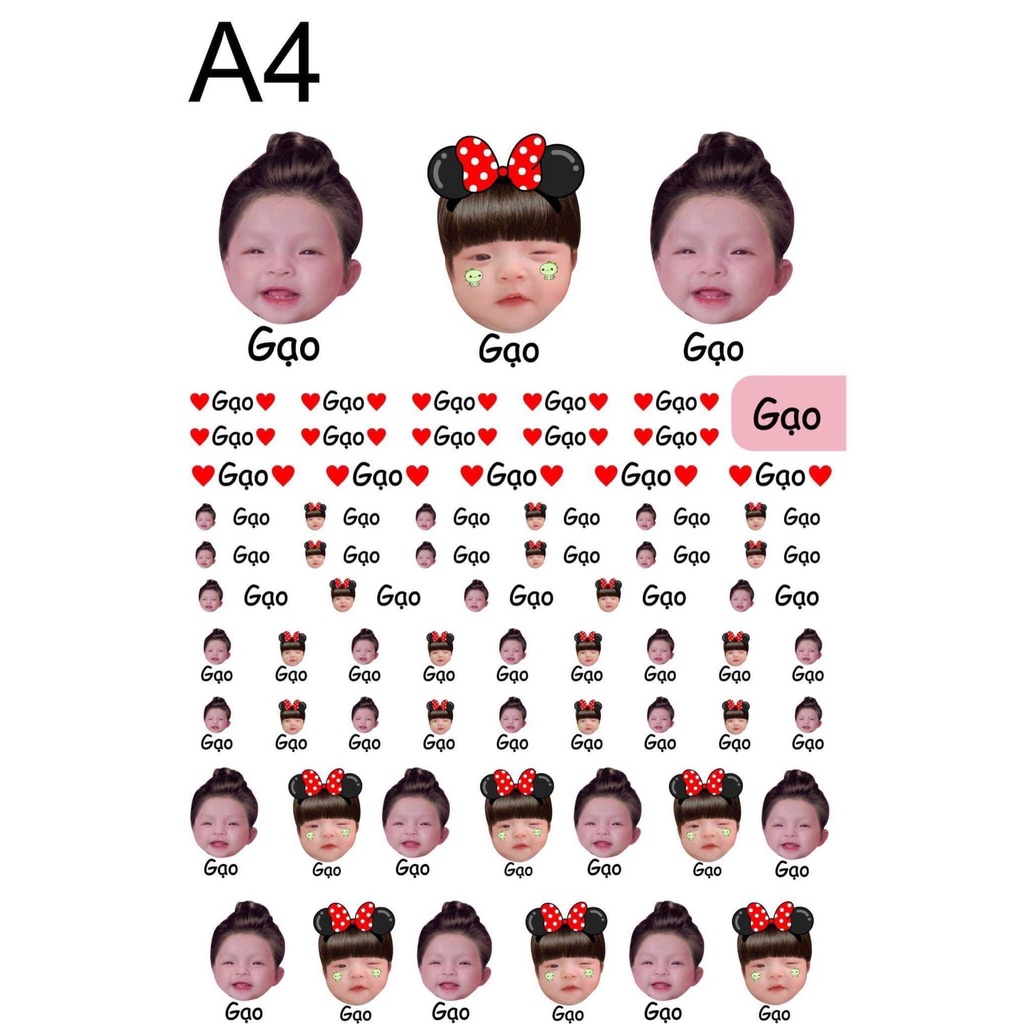 Sticker Hàn Quốc dành cho bé yêu ♥️