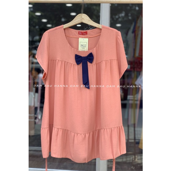 [SIZE 75-100KG] Áo bầu big size công sở áo đẹp tphcm vải lụa tuyết cao cấp thoáng mát không nhăn thoải mái có size 100kg