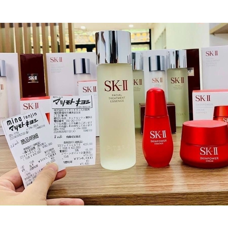 SKII KEM DƯỠNG TRẺ HOÁ DA - SKINPOWER CREAM / AIRY MILKY LOTION SK-II 80g