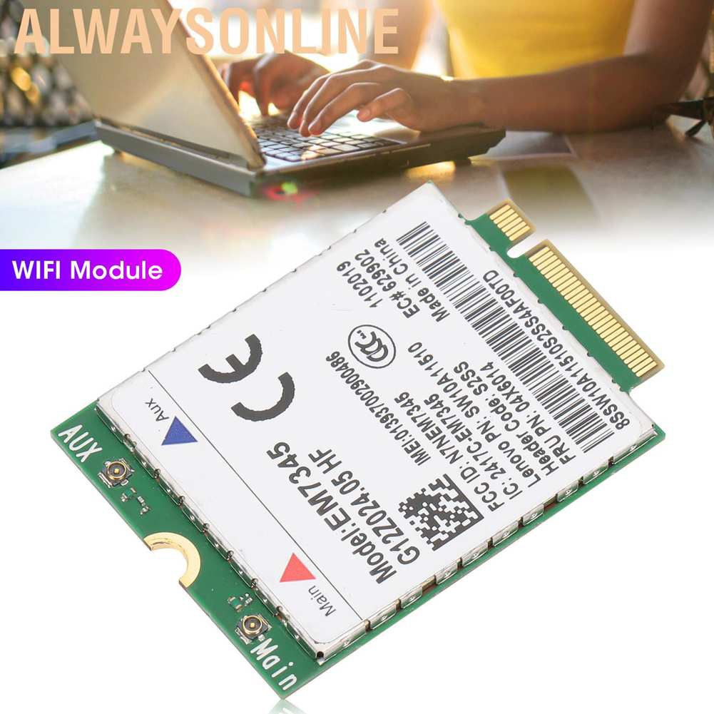 Card Mạng Không Dây Cho Lenovo Em7345 Lte 4g Module Fq 04x6014 T450 X250 X240 T440L440