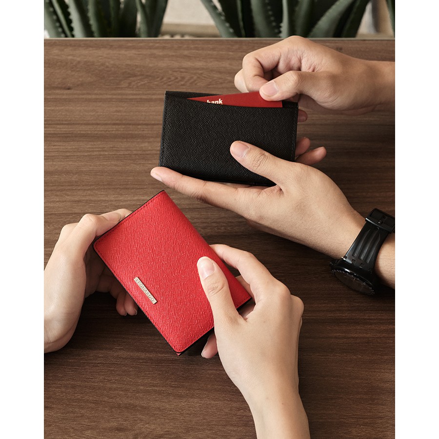 Ví card holder Mercury dành cho nữ thương hiệu Leonardo