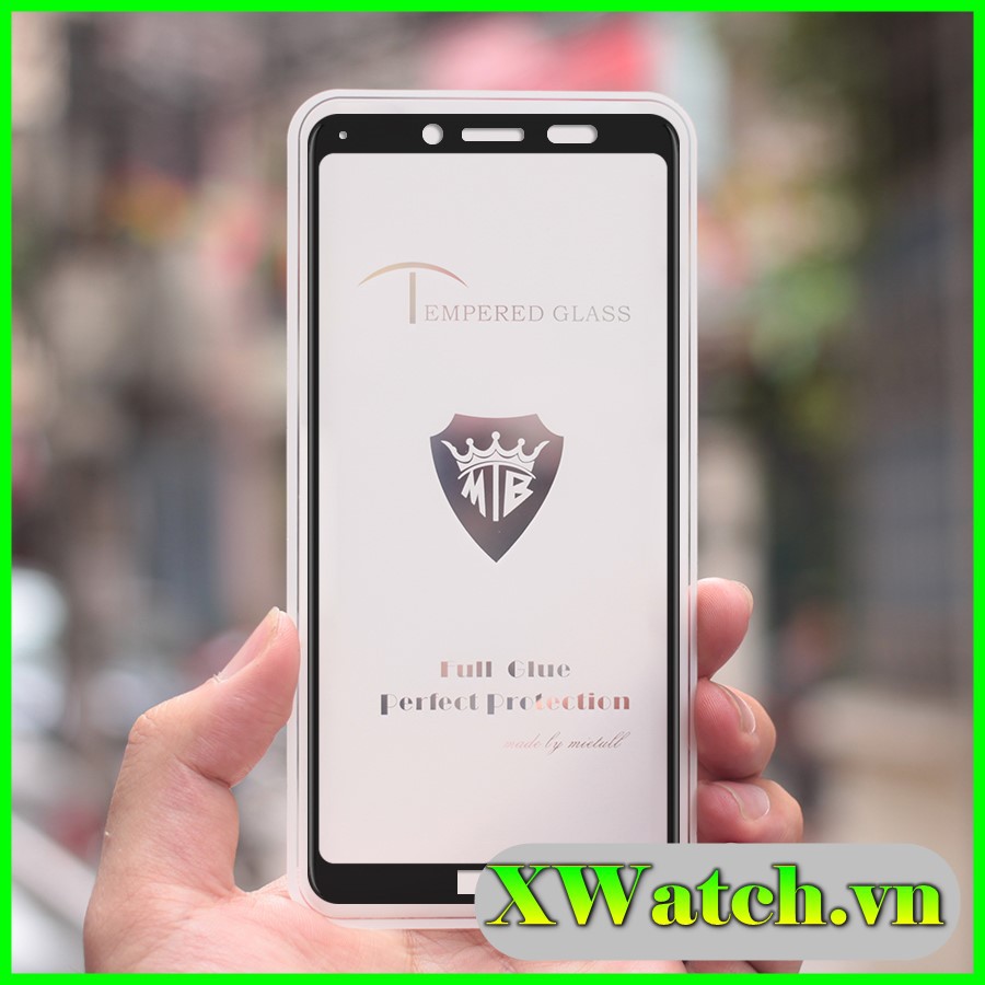 Cường Lực 5D Full màn Full keo Xiaomi Redmi 7A ( tặng keo chống hở mép )