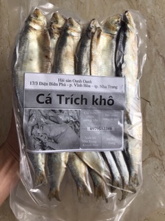 Khô cá trích/cá trích khô [ 500gr ] khô cá