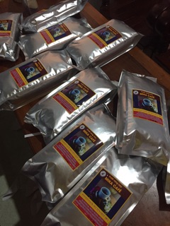 Cafe Mika hạt rang mộc 5kg