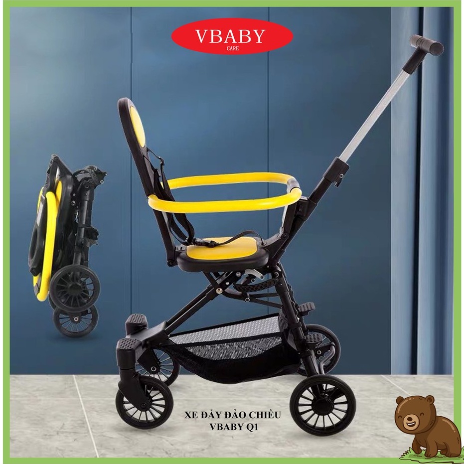 Xe Đẩy Gấp Gọn Đảo Chiều V-BABY Q2