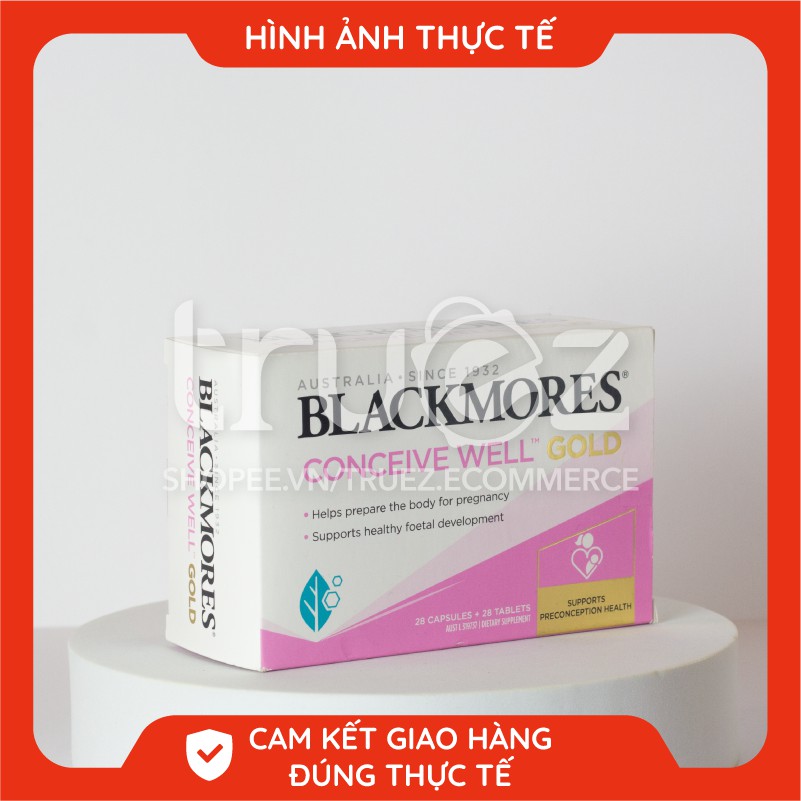 Bổ Trứng Tăng Thụ Thai [ÚC] Blackmores Conceive Well Gold [Chính hãng]