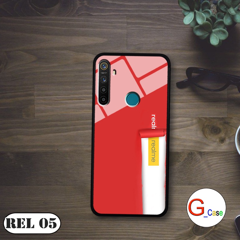 Ốp lưng Realme 5 / 5s / 5i / 6i  - in hình 3D Logo điện thoại