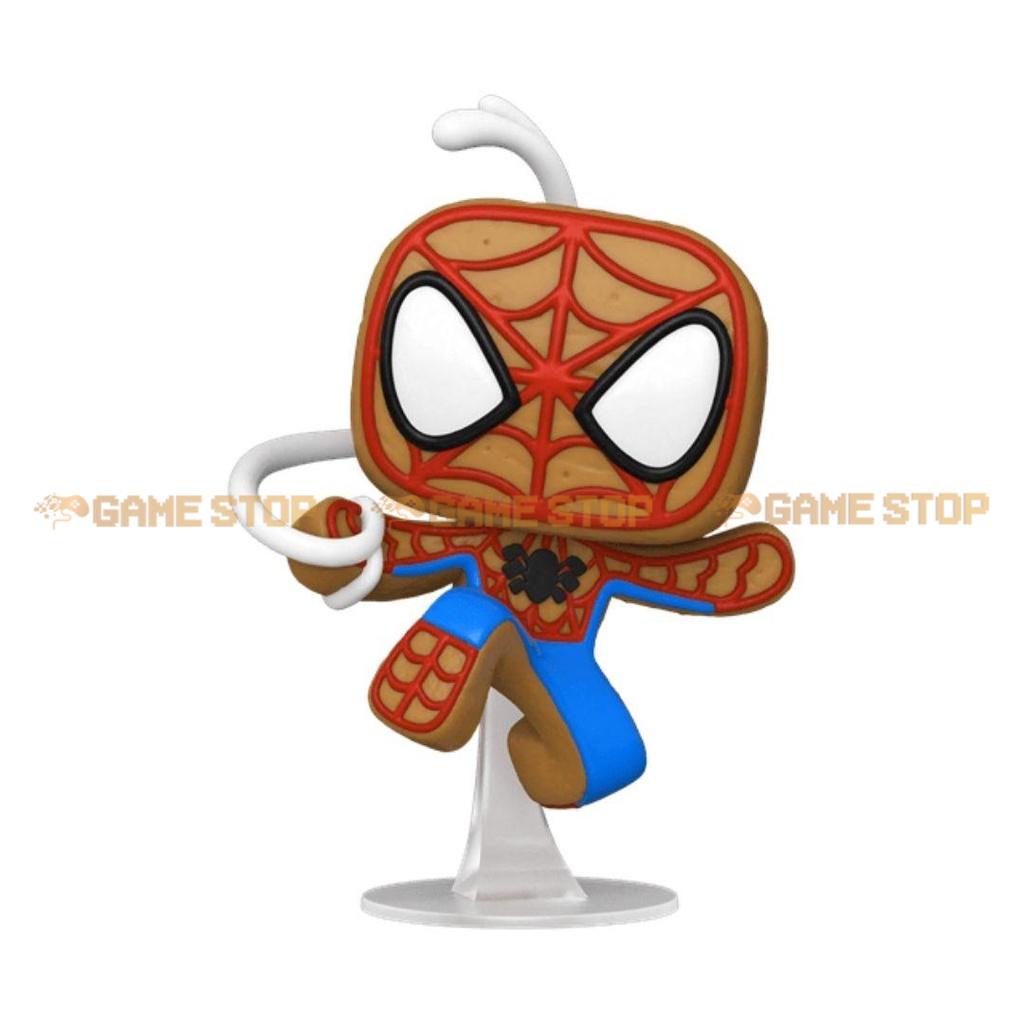 Mô hình Marvel Spider Man 10cm 939 Gingerbread Funko Pop Mô hình tĩnh Nhựa PVC CHÍNH HÃNG MỸ MVFKP07