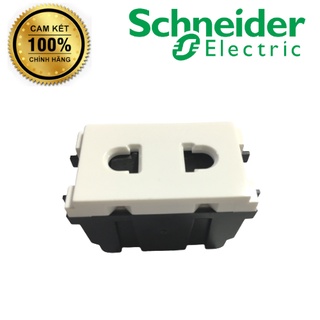 Ổ cắm đơn 2 chấu 10a size s schneider f30426usm_we_g19