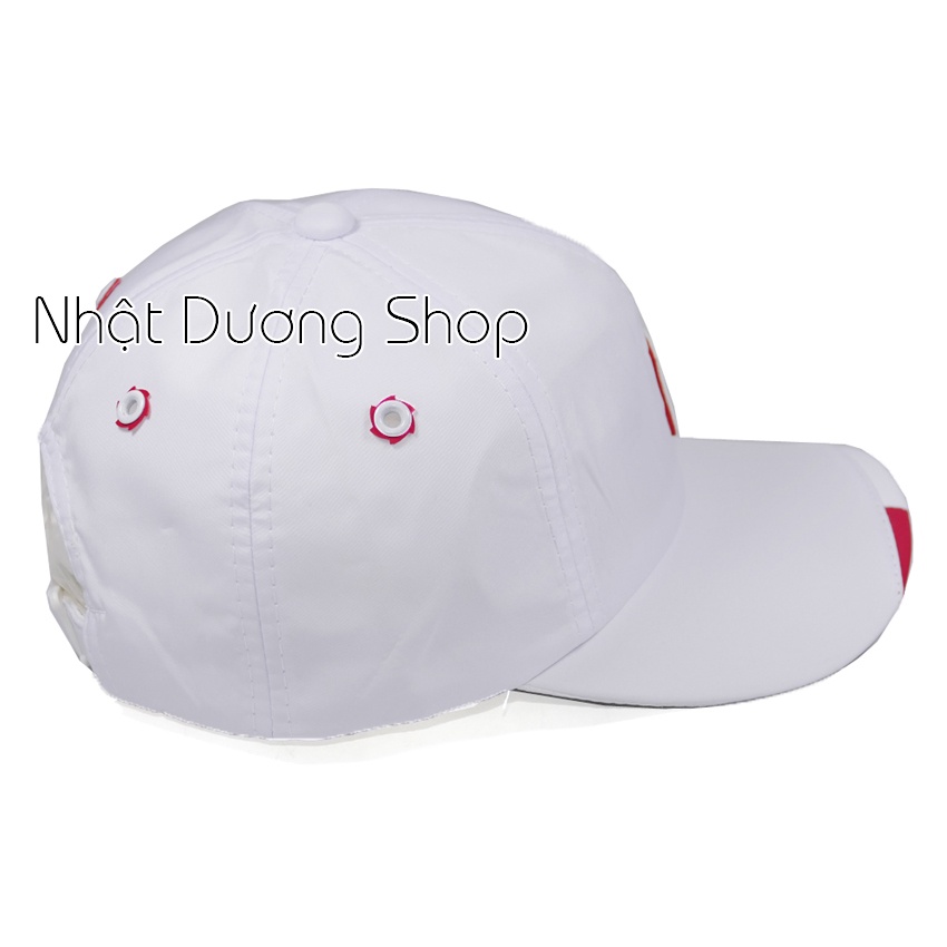 Nón kết dù LS sò lồng da, kết vá da - Chất liệu vải dù cao cấp được làm tinh xảo và sành điệu