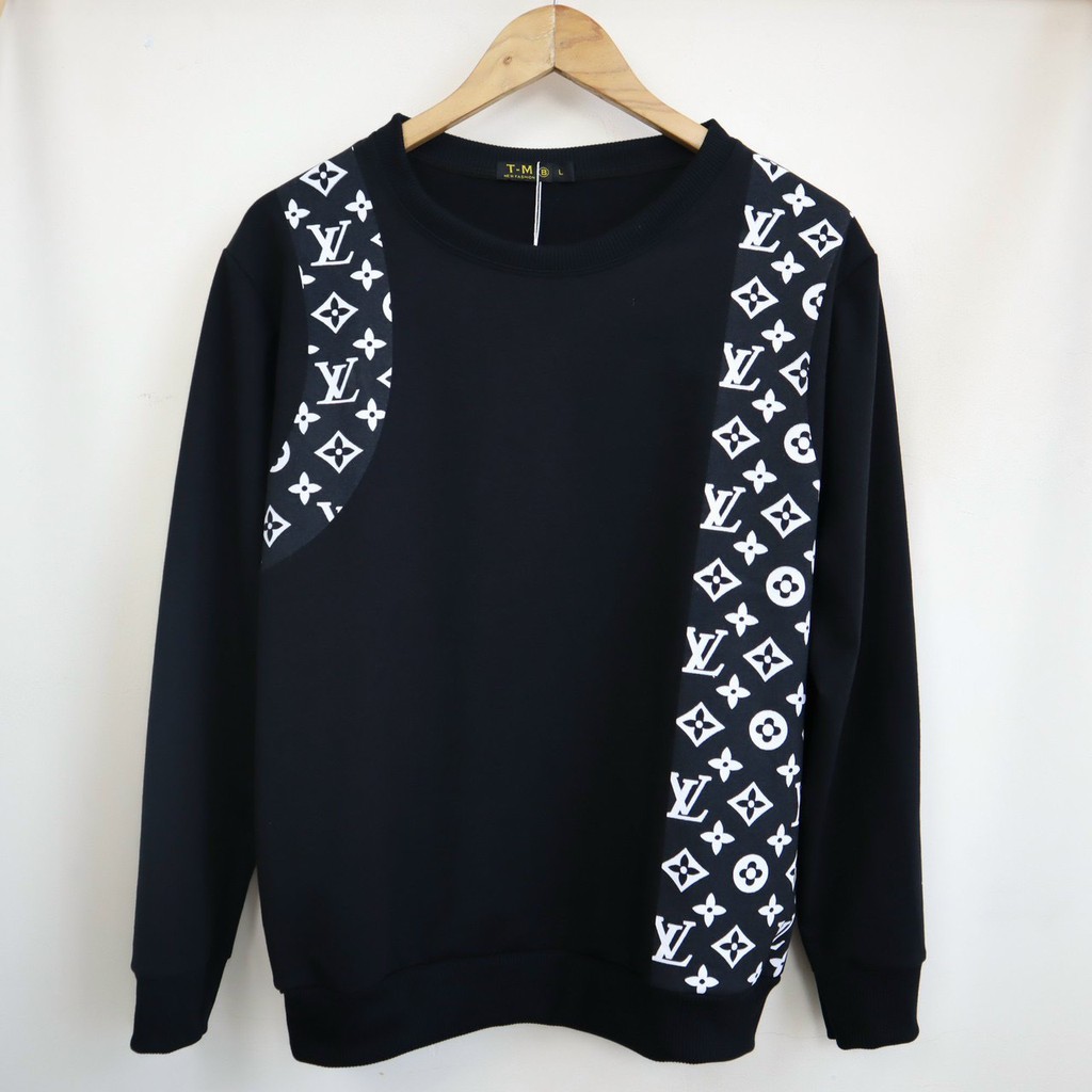 Áo nỉ nam nữ dài tay cổ tròn thu đông họa tiết cao cấp mẫu mới nhất AHFASHION | BigBuy360 - bigbuy360.vn