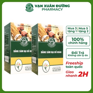 Đẳng Sâm Đại Bổ Hoàn - Bổ sung dinh dưỡng, tăng ký nhanh cho người gầy, tăng cơ cho người tập thể thao