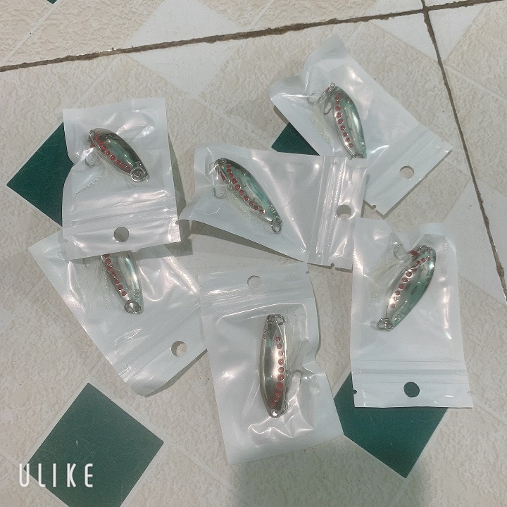 Mồi Câu Lure Thìa Lượn Spoon Chuyên Câu Cá Suối, Cá Mương