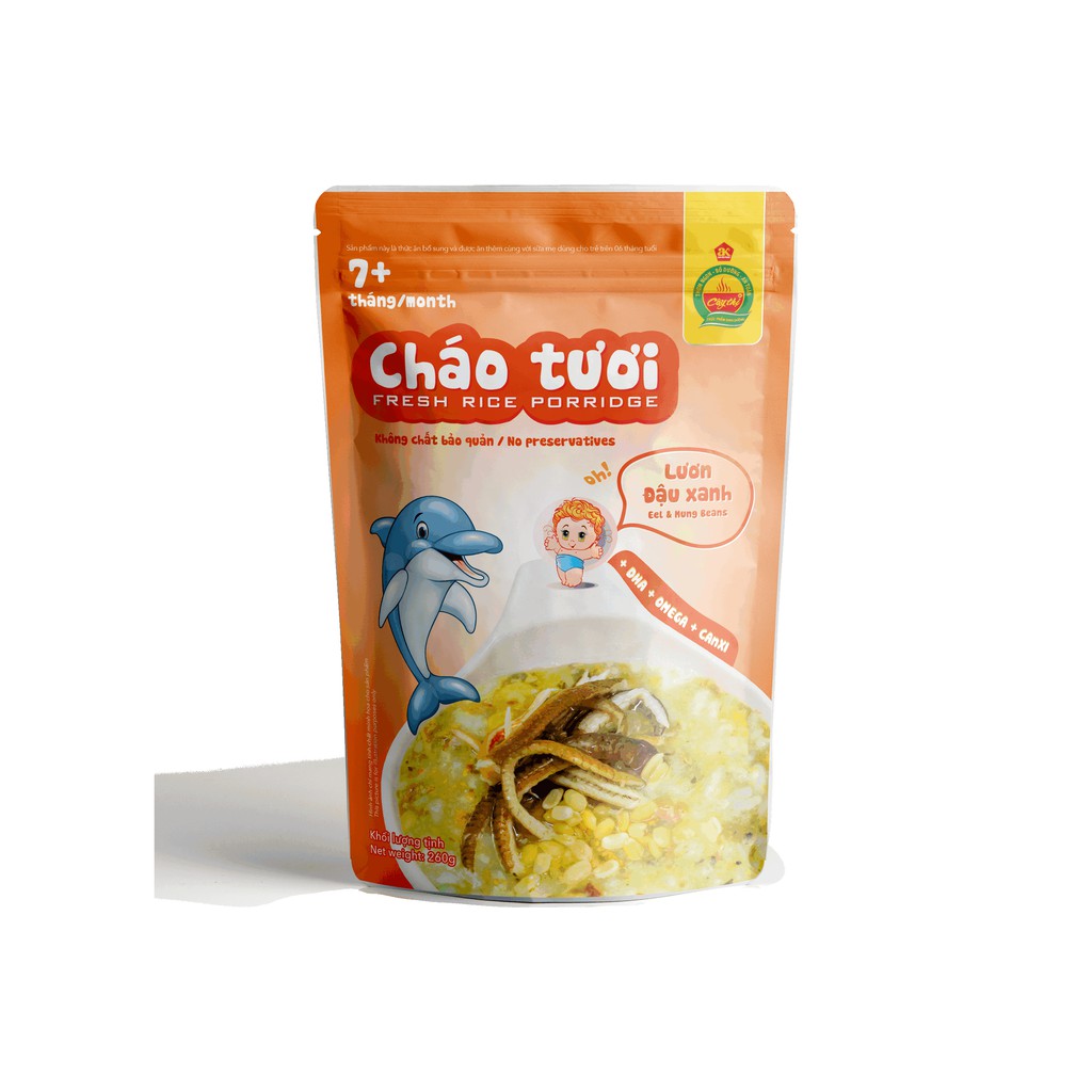 Combo 13 gói 11 vị cháo tươi Cây thị và Sài Gòn Food