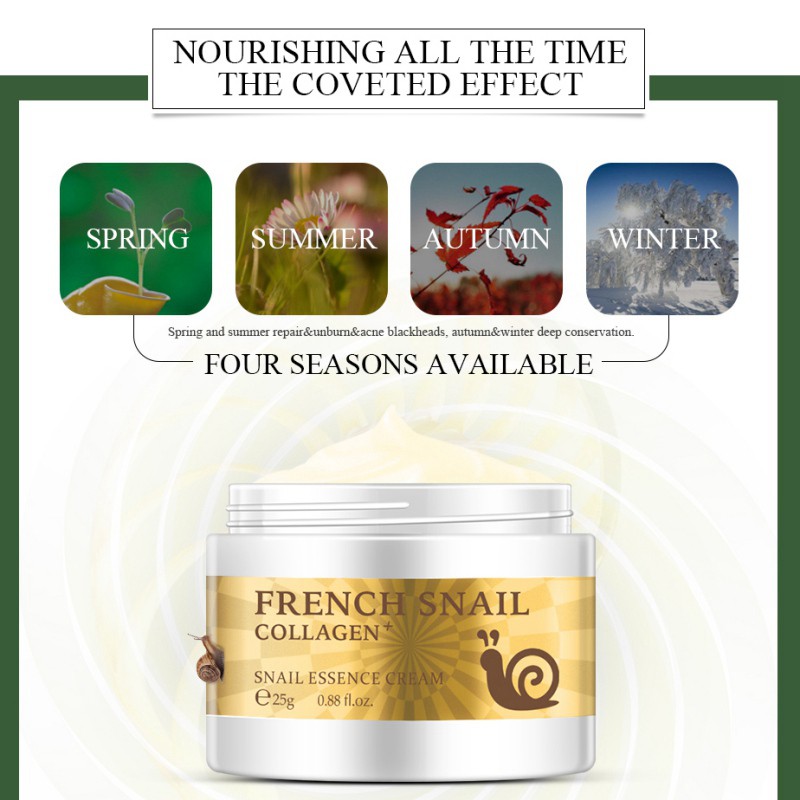 [Hàng mới về] Kem dưỡng da mặt giữ ẩm và chống lão hóa chiết xuất ốc sên