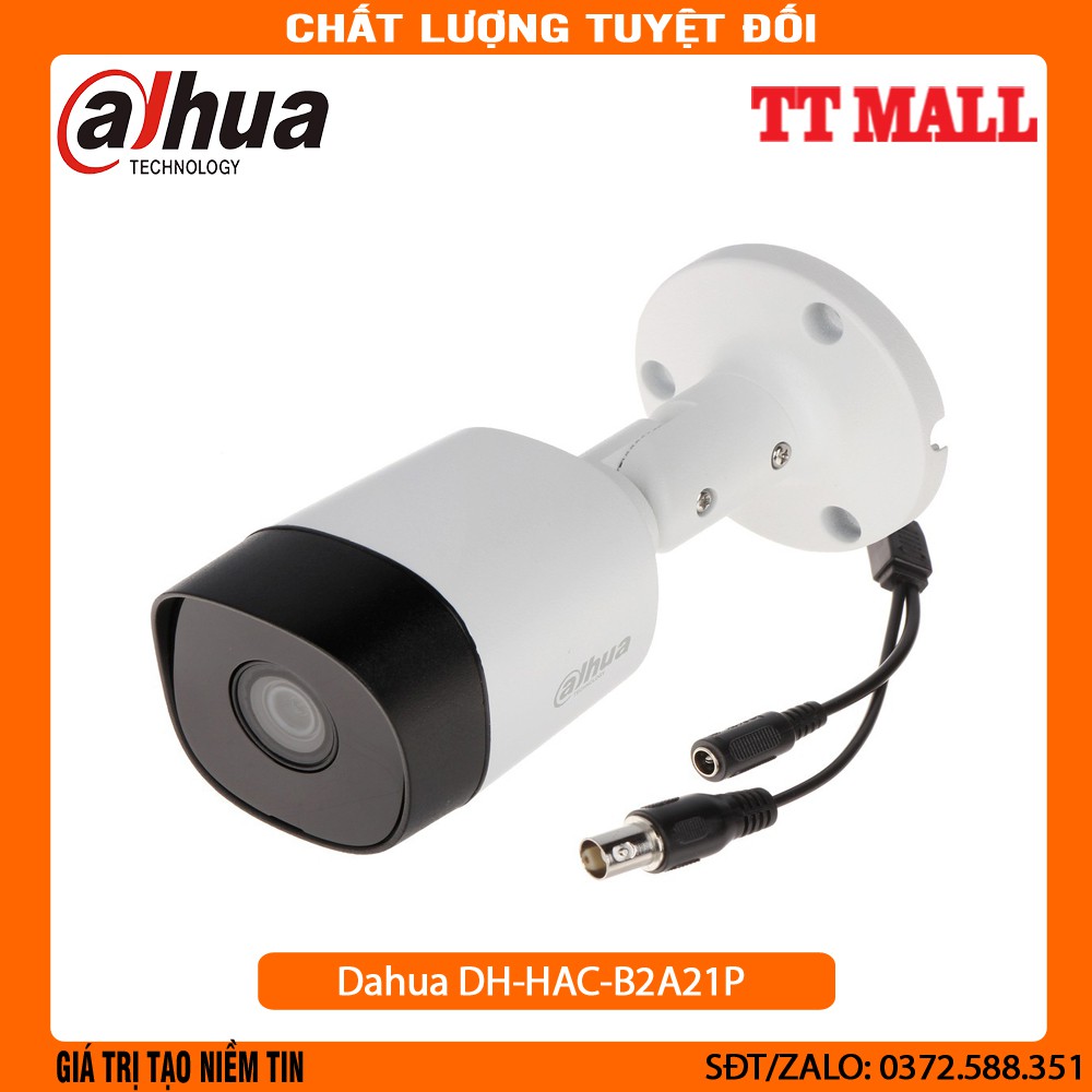 [Mã ELHAMS5 giảm 6% đơn 300K] CAMERA HDCVI COOPER 2MP DAHUA HAC-B2A21P (Tem DSS) .