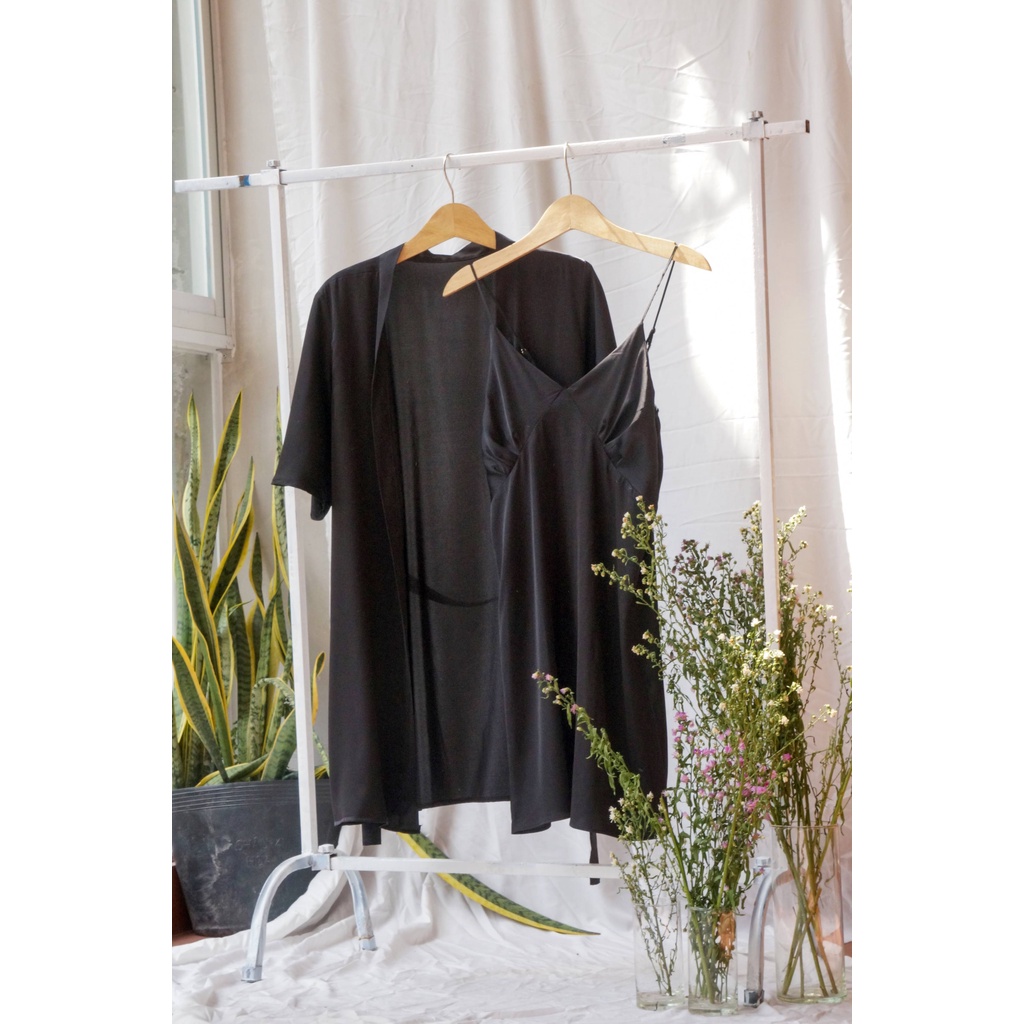 Áo Khoác Choàng Lady Chất Lụa Thoáng Mịn Nữ Style Quyến Rũ Gợi Cảm | Shop Shier ☘ | BigBuy360 - bigbuy360.vn