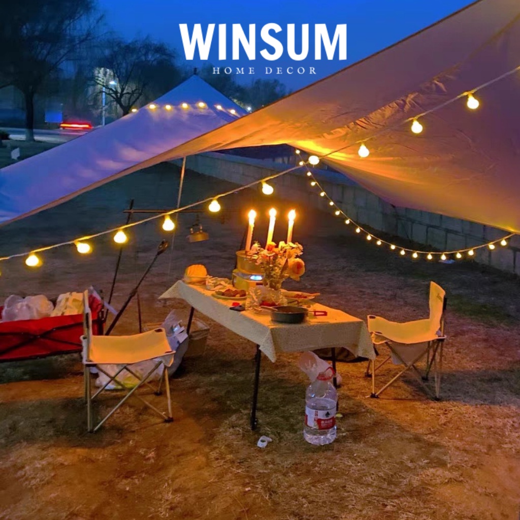 Ghế xếp đi picnic khung thép siêu bền gấp gọn tiện lợi, kèm túi đựng - winsum | BigBuy360 - bigbuy360.vn