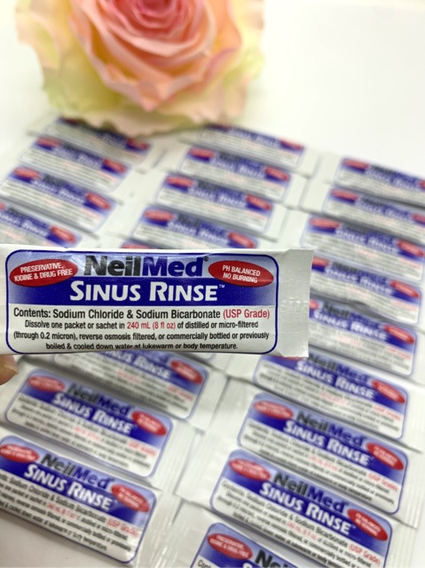 MUỐI RỬA MŨI NEILMED CHUẨN NỘI ĐỊA MỸ, HÀNG CAM KẾT CHUẨN CHÍNH HÃNG FREESHIP