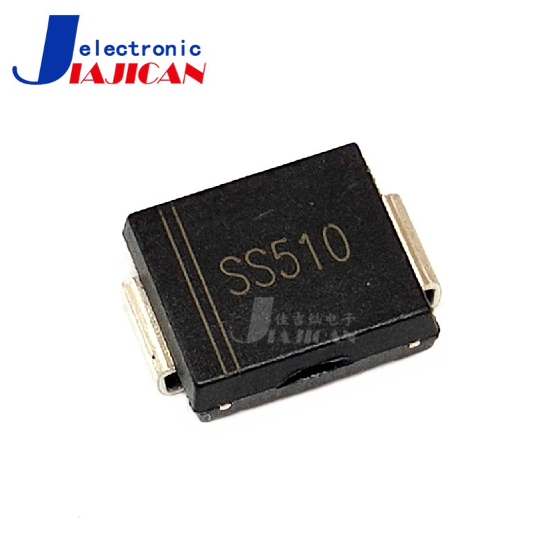 10 cái-50 cái / lốc SS510 ss510 diode schottky chính hãng SMC 5A 100V SS5100 SMD