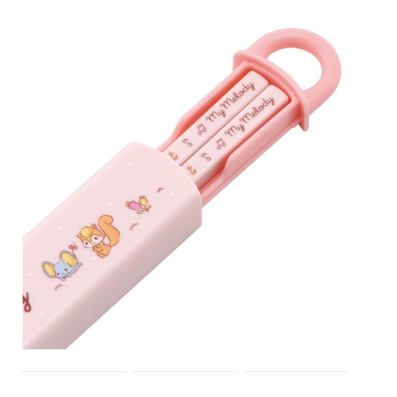 Đũa Chống Vi Khuẩn Kuromi 16.5cm ABS2AMAG + Sản Xuất Tại Nhật Bản