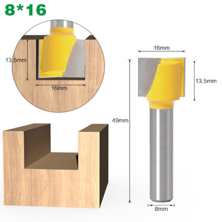 8 Handle Bottom Clearing Knife Trimming Machine Woodworking Milling Cutter Bottom Clearing Knife Flat Bottom Cutter Head
