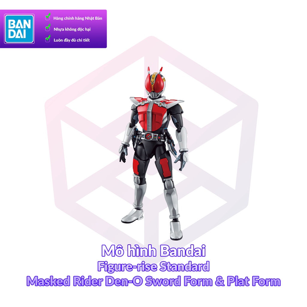 Mô hình Bandai Figure-rise Standard Masked Rider Den-O Sword Form & Plat Form [FRS]