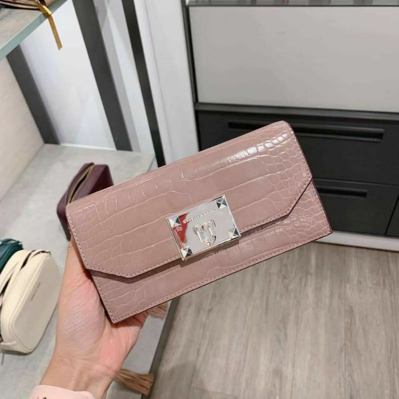VÍ CNK KHÓA GẬP XUẤT XỊN KÈM QUAI CHÉO