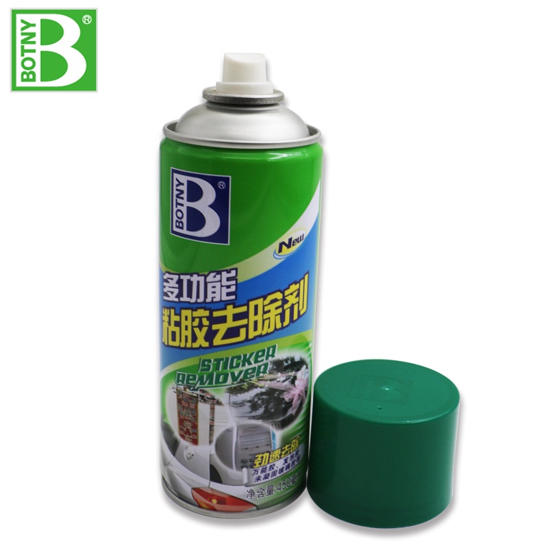 Chai Xịt Botny 450 Ml Tẩy Keo 3M, Nhựa Đường, Vết Băng Dính Đánh Sạch Vết Bẩn Trên Ô Tô, Xe Hơi, Bàn Làm Việc