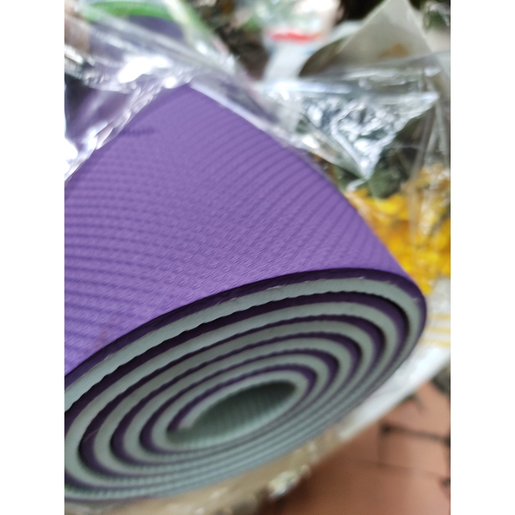 Thảm Tập Yoga Định Tuyến, TPE Cao Cấp, Bám Tốt, Chống Trượt, Nhập Khẩu Đài Loan, Hãng beYoga