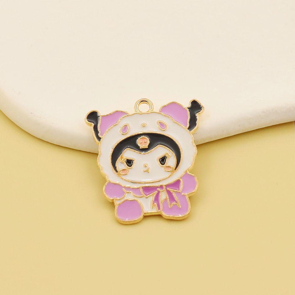 USNOW Mặt Dây Chuyền Hình Mèo Kitty Hoạt Hình Dễ Thương