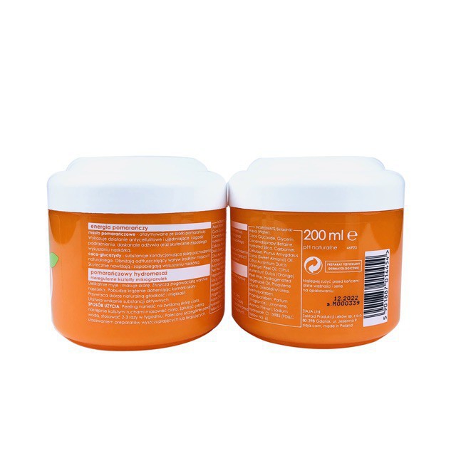 Kem tẩy Da chết Toàn Thân Hương Cam Nhẹ Dịu - Body Ziaja 200ml