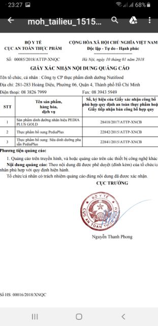 Thùng 48 hộp sữa Pedia Plus Gold 110ml