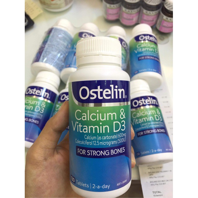 CANXI BẦU OSTELIN 130V - 300V - ĐỦ BILL | Thế Giới Skin Care