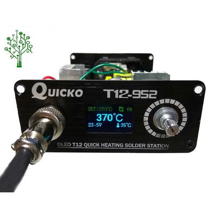 Trạm hàn T12 Quicko T12-952 bản quốc tế hiển thị OLED 220v