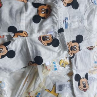 Bộ cotton giấy bé trai bé trai
