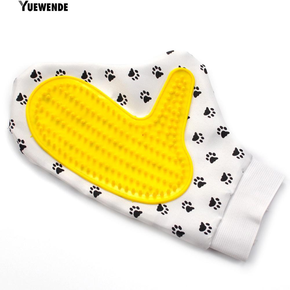 Găng tay tắm massage cho chó mèo