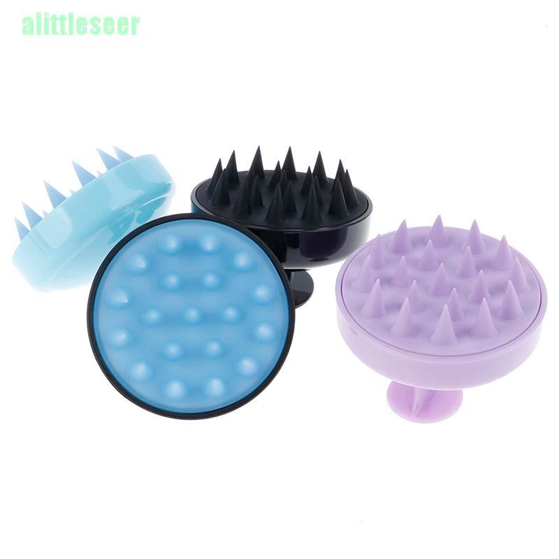 Lược Silicone Chải Tóc Mát Xa Da Đầu Tiện Dụng
