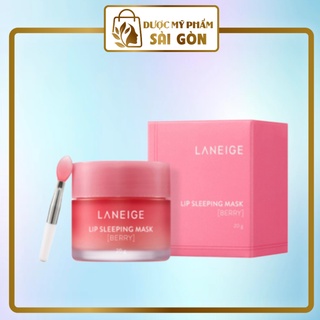 ✅ (HÀNG CHUẨN AUTHENTIC) Mặt nạ ngủ môi Laneige Lip Sleeping Mask Berry 20g