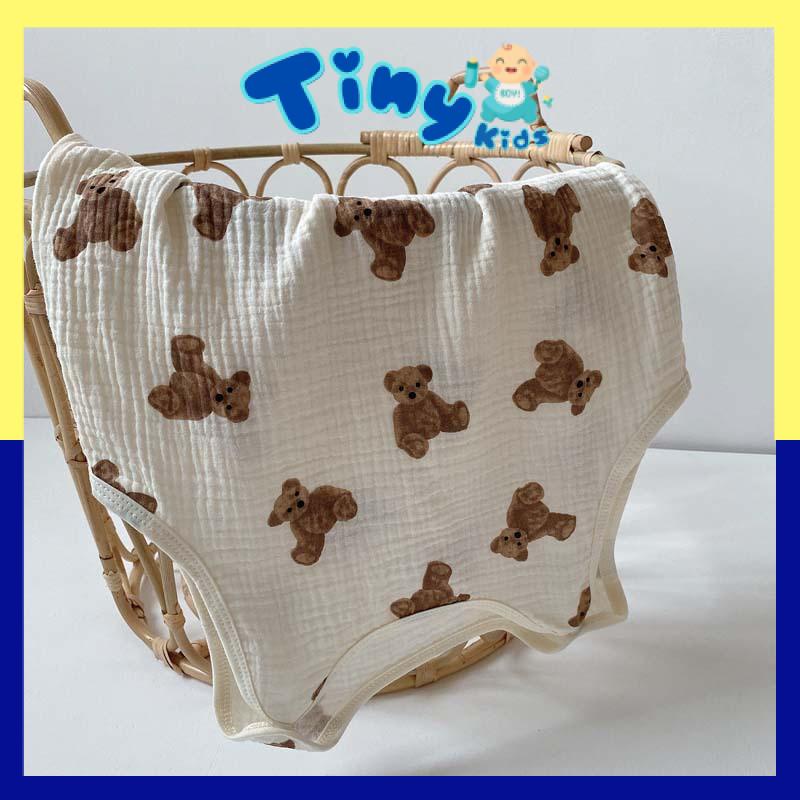 Túi Ngủ Xô Muslin Giữ Ấm Bụng Cho Bé - Tiny Kids