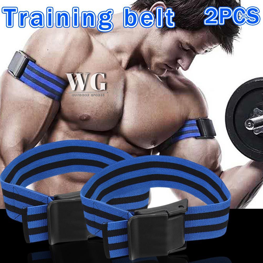 Set 2 đai đeo quanh cơ dùng cho tập thể hình theo phương pháp Blood Flow Restriction