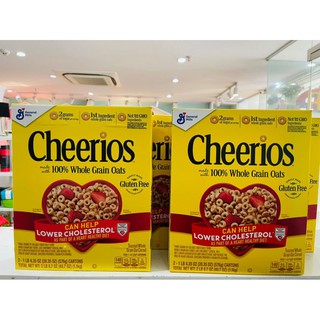 Ngũ Cốc Cheerios Dâu Tây từ 100% yến mạch nguyên cám