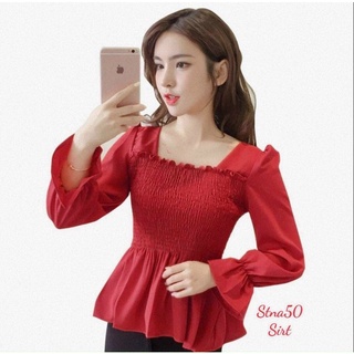[ GIÁ XƯỞNG - SALE ] Áo kiểu hoa nhí 💗 chất vải voan