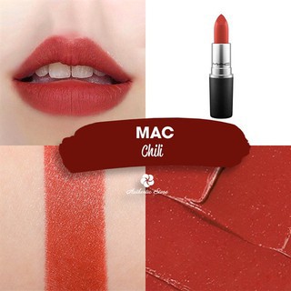 (CHÍNH HÃNG) Son MAC Mini Size Traditional Matte Lipstick 1.8g - Chili Mẫu Mới (USA) | BigBuy360 - bigbuy360.vn