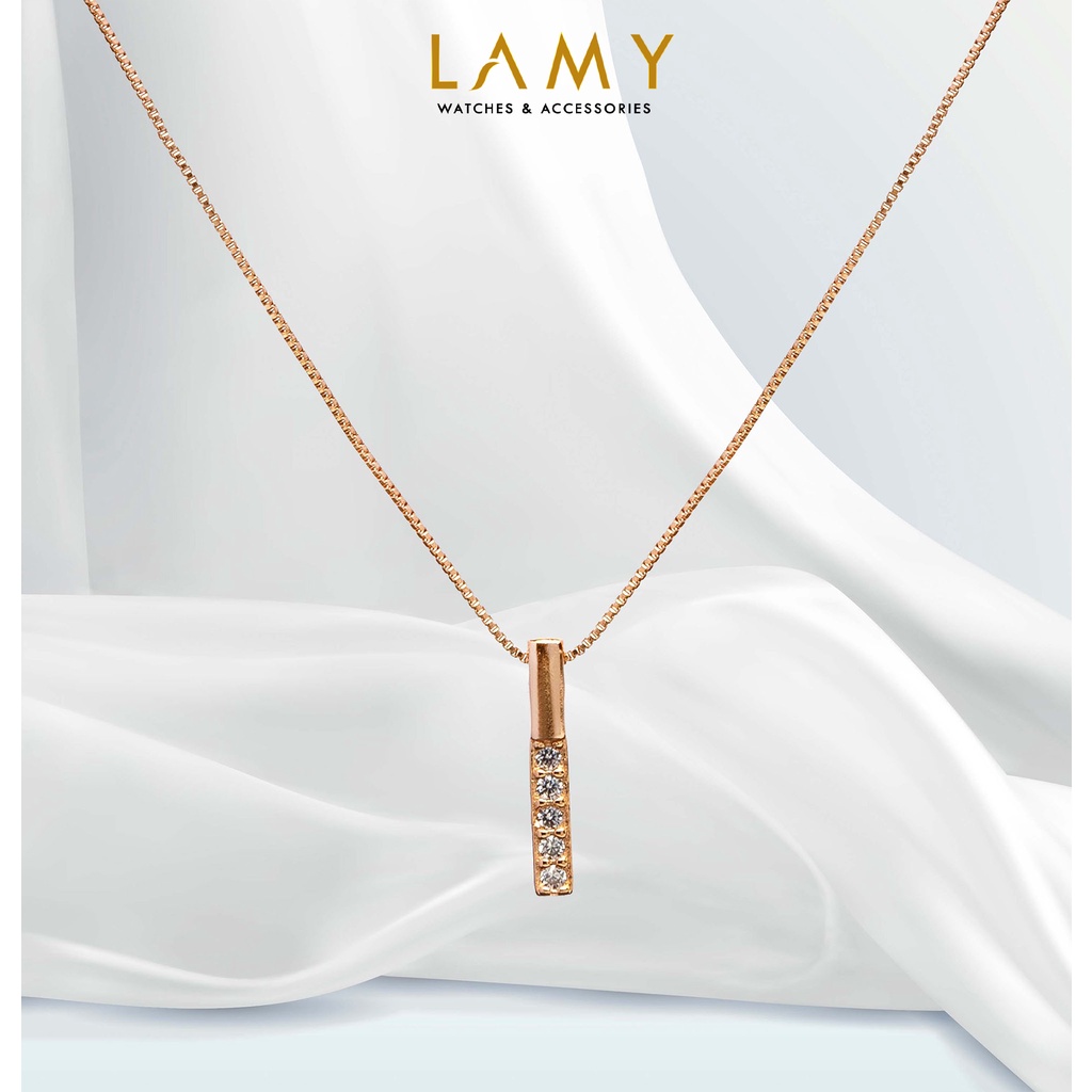 Dây chuyền CDE Zircon Inlaid Necklace Lady Rose Gold CDE3005