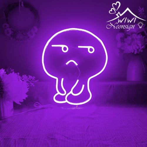 Đèn led neon hình icon dễ thương | 30x26 cm | Đèn led neon theo yêu cầu trang trí decor quà tặng cực chất